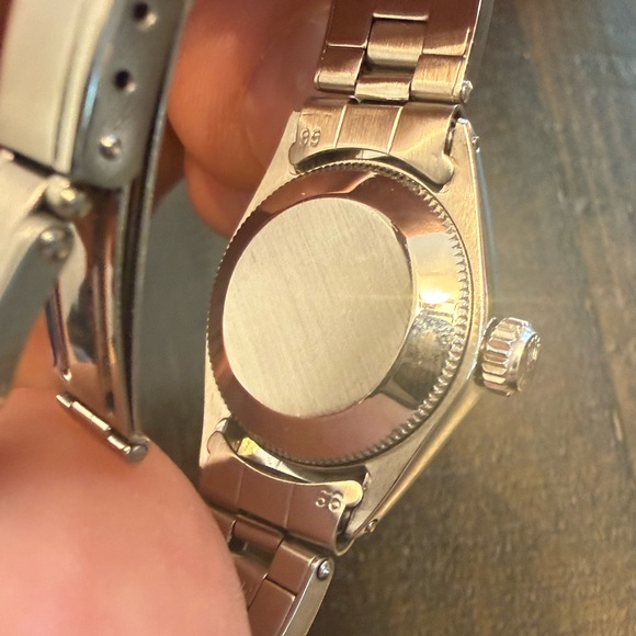 1969 Rolex Oyster Perpetual Ladies Silver Watch Automatic 6623 Vintage - Picture 5 of 13